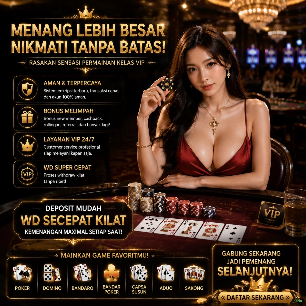 Ikon aplikasi 4p4p resmi